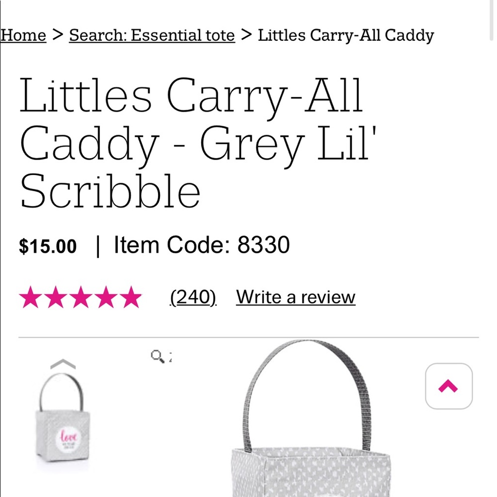 Little carry all caddy from thirty one